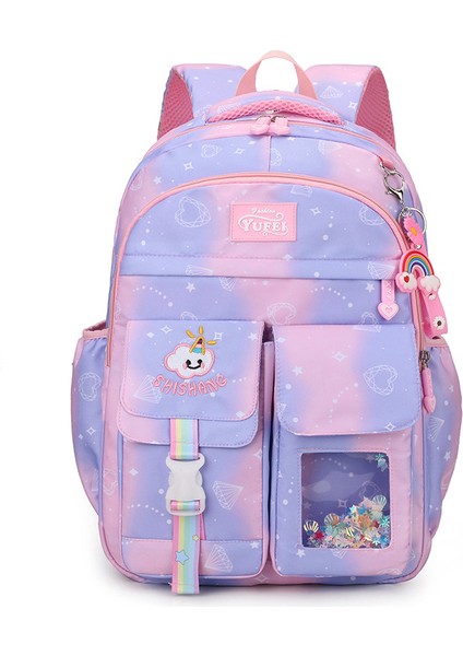 Su Geçirmez Büyük Kapasiteli Öğrenci Okul Çantası, Gece Güvenlik Yansıtıcı (Yurt Dışından)