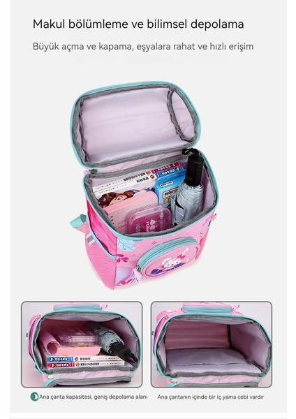 Su Geçirmez Büyük Kapasiteli Öğrenci Okul Çantası (Yurt Dışından) modelleri