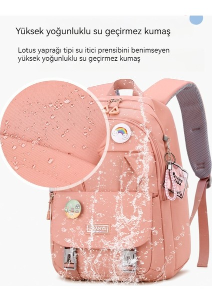 Su Geçirmez Büyük Kapasiteli Öğrenci Okul Çantası (Yurt Dışından) modelleri