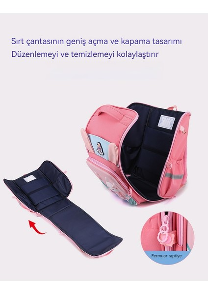 Su Geçirmez Büyük Kapasiteli Çocuk Okul Çantası, Omurga Yükü Azaltmak (Yurt Dışından) fırsatları