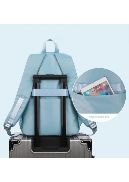 Su Geçirmez Büyük Kapasiteli Öğrenci Okul Çantası (Yurt Dışından) fırsatları