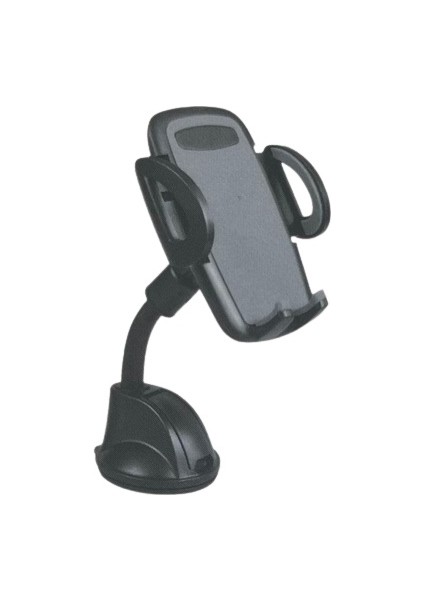 Araç Içi Telefon Tutucu Vantuzlu 360° Dönerli Oynar Başlıklı Ayarlanabilir Gps Universal Sabitleyici