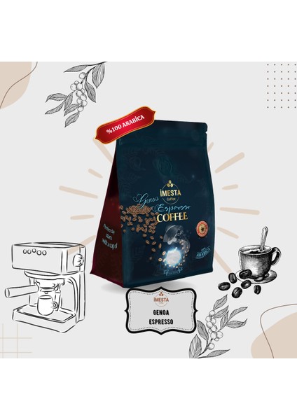 Espresso Genoa 250gr Çekirdek Kahve