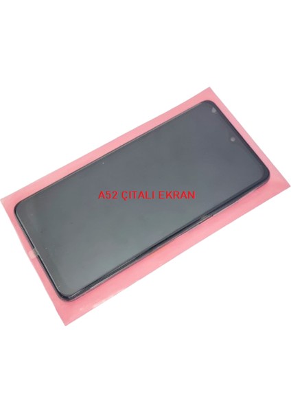 Samsung Galaxy A52 (SM-A525F) LCD Ekran Dokunmatik Orijinal (Full Çıtalı)