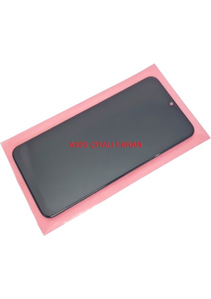 Samsung Galaxy A30S (SM-A307F) LCD Ekran Dokunmatik Orijinal (Full Çıtalı)