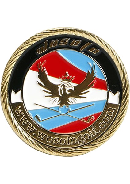 Golf Ball Marker Sign Pozisyon Mark Club Golfçü Hediye Aksesuarları (Yurt Dışından)