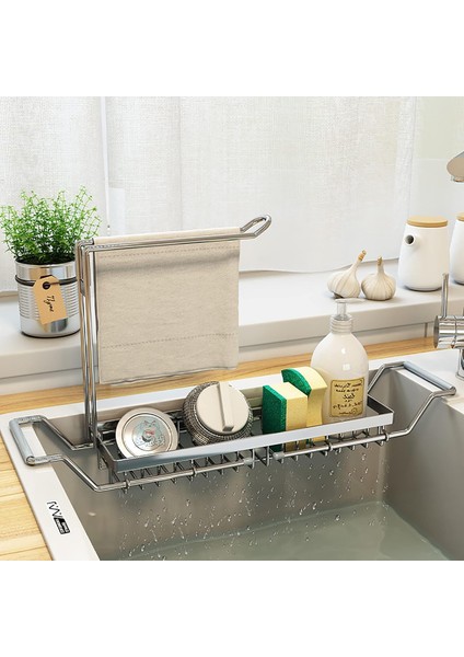 Depolama RAFI-304 Büyük Lavabo Geri Çekilebilir Depolama Sepeti (Yurt Dışından)