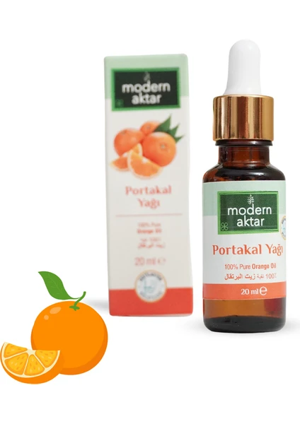 Modern Aktar Doğal Portakal Yağı 20 ml