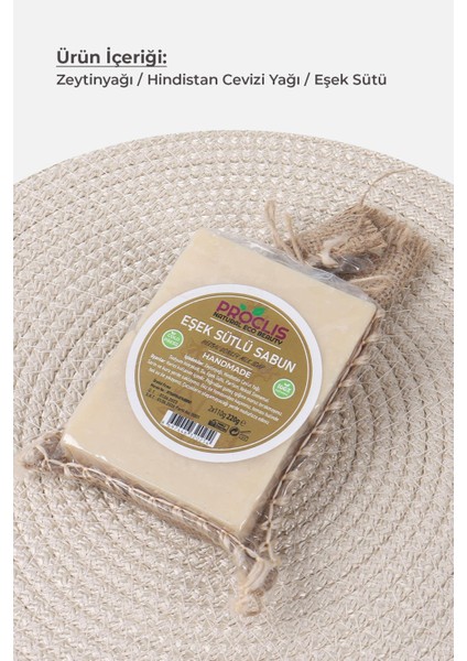 Doğal Eşek Sütlü El Yapımı Sabun Çiftli modelleri