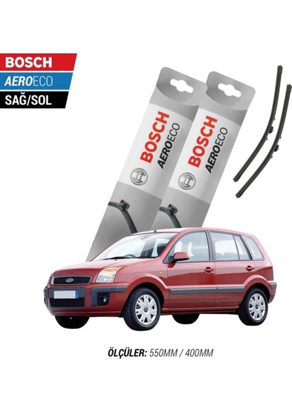 Ford Fusion 2010 Model Bosch Aeroeco Muz Silecek Takımı