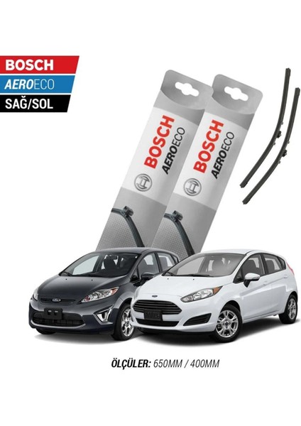 Ford Fiesta 2011 Model Bosch Aeroeco Muz Silecek Takımı