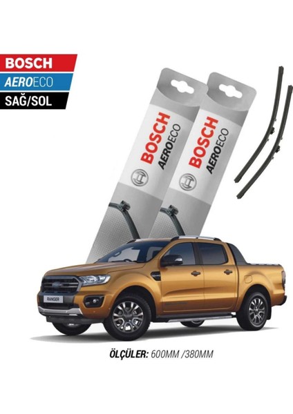 Ford Ranger 2020 Model Bosch Aeroeco Muz Silecek Takımı
