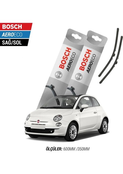 Fiat 500 2012 Model Bosch Aeroeco Muz Silecek Takımı