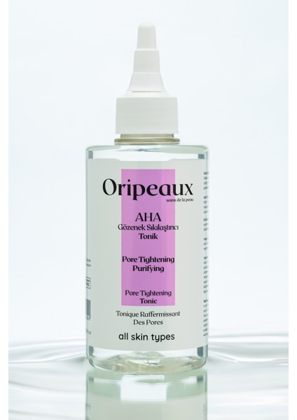 Yağ Dengeleyici Tonik Aha 200 ml (Glikolik Acid(%15)hyaluronic Acid)