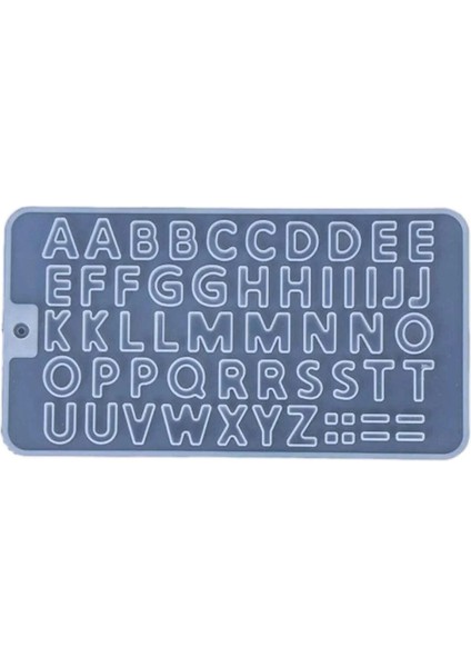 Epoksi Silikon Kalıp Büyük Harfler Kalıbı Küçük Boy 1.7 cm fiyatları