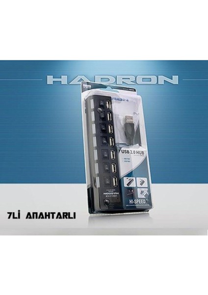 USB Çoklayıcı Anahtarlı 7 Port HD-103