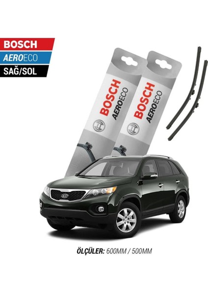 Kia Sorento 2011 Model Bosch Aeroeco Muz Silecek Takımı