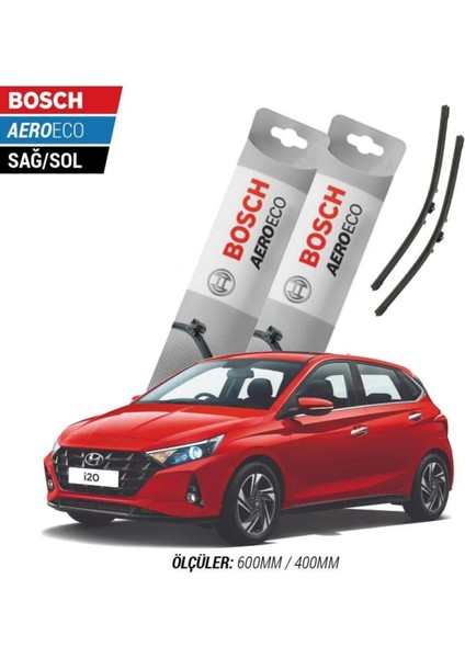 Hyundai I20 2023 Model Bosch Aeroeco Muz Silecek Takımı
