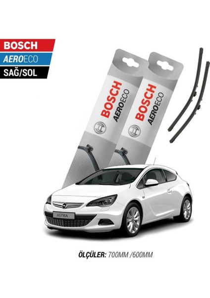 Opel Astra Gtc 2012 Model Bosch Aeroeco Muz Silecek Takımı