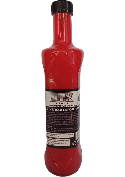Alkollü Solventli Radyatör Temizleyici Ultra Plus 500 ml modelleri