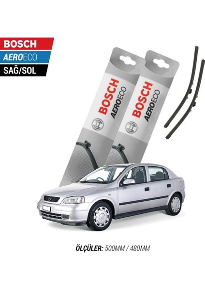 Opel Astra G 1999 Model Bosch Aeroeco Muz Silecek Takımı