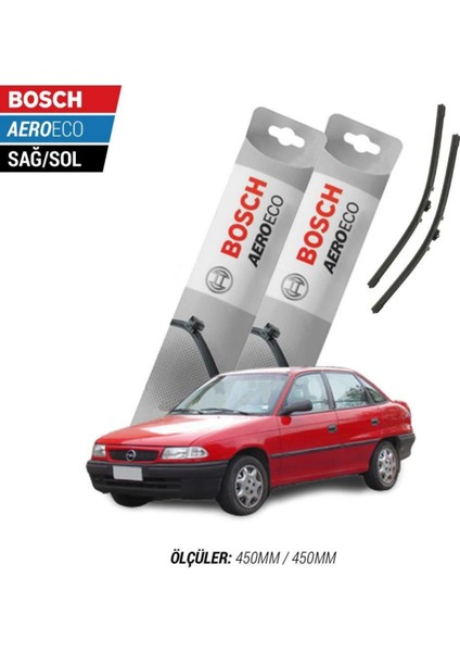 Opel Astra F 1996 Model Bosch Aeroeco Muz Silecek Takımı
