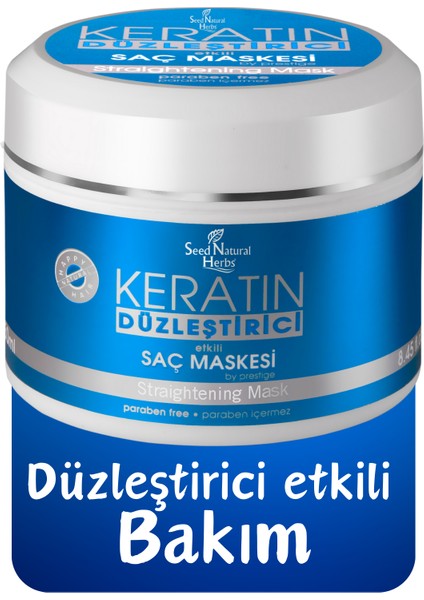 Düzleştirici Keratin Maske 250 ML