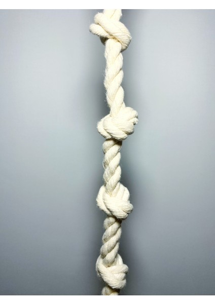 Papağan Kuş Stres Halatı 10 mm Kalınlığında Pamuk Halat modelleri