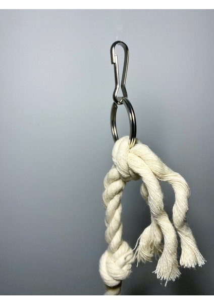 Papağan Kuş Stres Halatı 10 mm Kalınlığında Pamuk Halat fırsatları