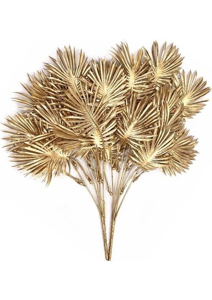 Palmiye Yapay Yaprak Gold 90 cm 3 Dallı fırsatları