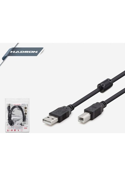 H-4247B Usb2.0 1,5 mt Yazıcı Kablosu