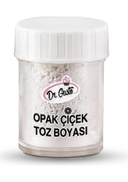 Çiçek Boyası Opak Beyaz 5 gr