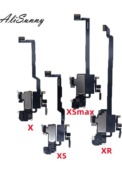 Üst Ön Kulaklık Flex Kablo iPhone 11 12 Pro Max x Xs Xr Sensörü Yakınlık Küçük Kulaklık Kulak Hoparlör Kulaklık Parçaları (Yurt Dışından) fiyatları