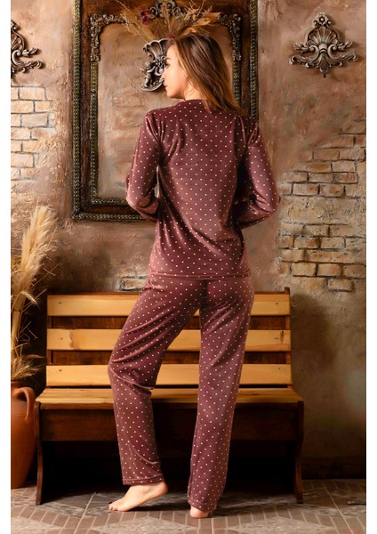 Kışlık Kadın Kadife Pijama Takımı - Süper Soft Serisi modelleri