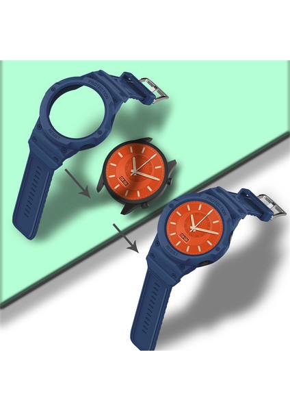 Silikon Kabuk Kenar Kapak Koruyucu Bilek Kordonlu Saat Xiaomi Mi Için Saat Kayışı Renkli Spor Band Bileklik Durumda Akıllı Aksesuarlar (Yurt Dışından) modelleri