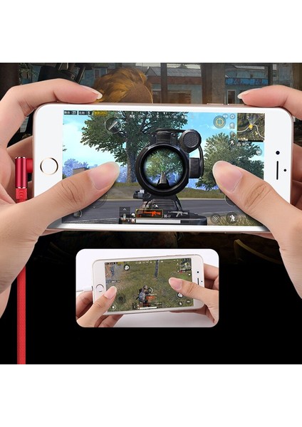 USB C Tipi Kablo Şarj Kablosu Veri Kablosu Samsung S9 S10 Artı Xiaomi Mi 9 Redmi Not 8 K20 Huawei Telefon Usbc Usb-C Hızlı Şarj (Yurt Dışından)