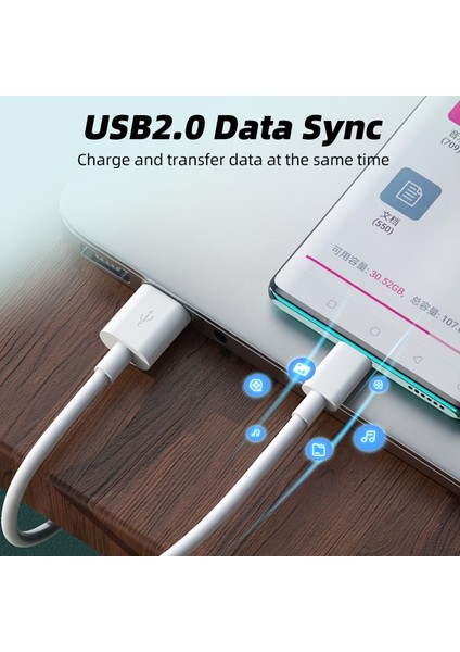 7A USB C Tipi Kablo 100 W Hızlı Şarj Kablosu Usb-C Şarj Veri Kablosu Cep Telefonu C Tipi Kablo Samsung S21 Ultra S20 Poco (Yurt Dışından)