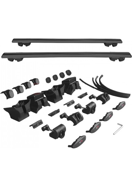 Bmw X5 (F15) 2014-2018 Hook Anahtarsız Model Siyah Ara Atkı
