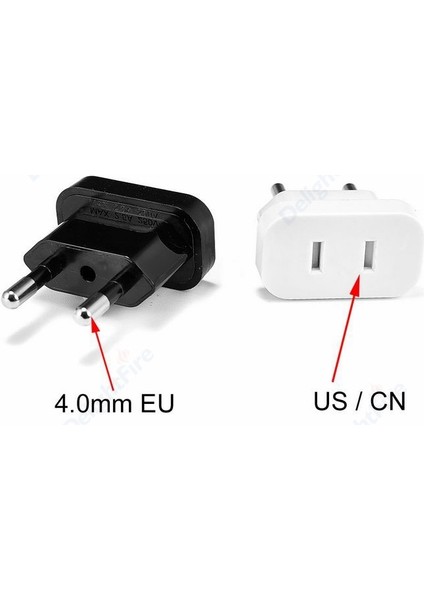 Adet Priz Adaptörü Abd'den Ab Euro Avrupa Fişi Priz Dönüştürücü Seyahat Adaptörü Çin Cn Ab Adaptörü Elektrik Soketi (Yurt Dışından)