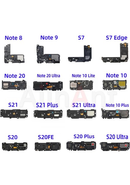 Alt Hoparlör Flex Samsung Galaxy S7 S20 S21 Not 8 9 10 20 Lite Kenar Artı Ultra Ses Hoparlör Zil Flex Kablo (Yurt Dışından)