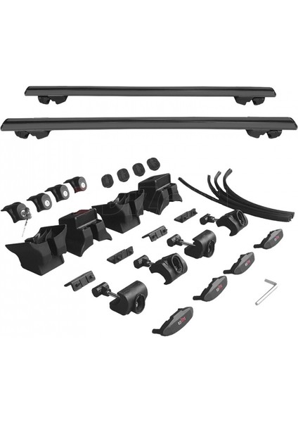 Mercedes Gl (X166) 2012-2016 Hook Anahtarlı Model Siyah Ara Atkı fırsatları