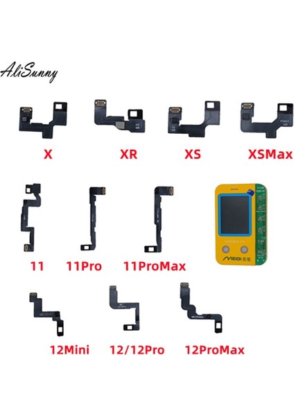 1 Adet Projektör Panosu Nokta Vuruşlu Flex Kablo Okuma Yazma Düzeltme Yüz Kimliği iPhone x Xs Xr Xsmax 11 Pro Max 12 Mini (Yurt Dışından)