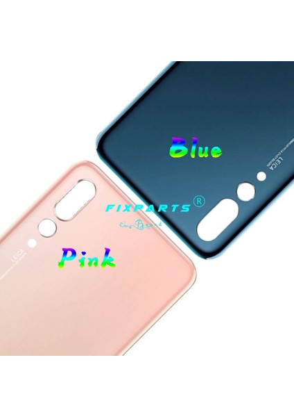 Arka Kapak Için Huawei P20 Pro Pil Kapağı P20 Arka Kapı Mate 20 Lite Konut Case Arka Telefon Için Huawei P20 Lite Pil Kapağı (Yurt Dışından)