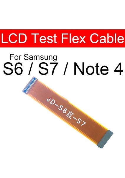 LCD Ekran Dokunmatik Ekran Uzatma Flex Kablo Samsung S8 S8 + S10 S10 + Not 8 9 S6 S7 S6 Kenar S7 Kenar LCD Test Cihazı Uzatma Testi (Yurt Dışından)