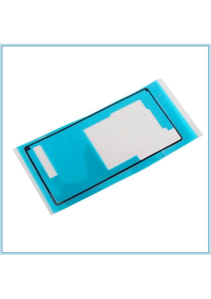 Parça En Kaliteli Yeni Arka Arka Gule Etiket Yapışkan Bant Sony Xperia Z3 D6603 D6643 Onarım Arka Kapak Pil Kapısı (Yurt Dışından) modelleri