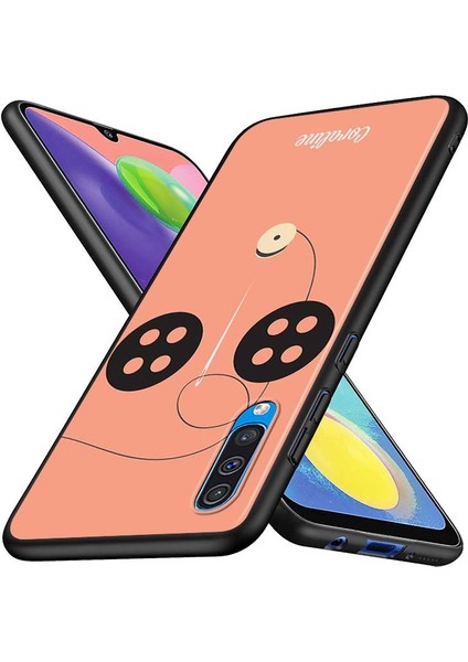Coraline ve Sihirli Kapı Arka Silikon Telefon Kılıfı Için Samsung Galaxy A90 A80 A70S A60 A50S A40 A20E A20 A10S Yumuşak Siyah Kapak (Yurt Dışından)