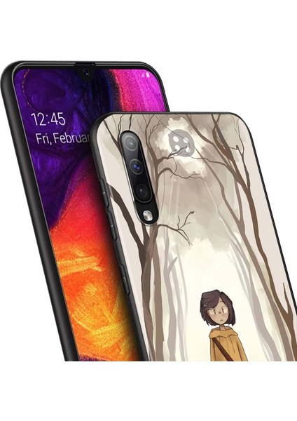 Coraline ve Sihirli Kapı Arka Silikon Telefon Kılıfı Için Samsung Galaxy A90 A80 A70S A60 A50S A40 A20E A20 A10S Yumuşak Siyah Kapak (Yurt Dışından)