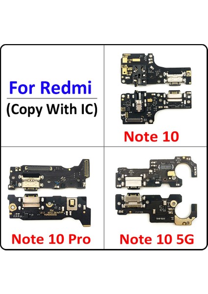 USB Şarj Portu Kurulu Flex Kablo Konektörü Xiaomi Poco X3 M4 Pro M3 Redmi Not 7 8 8t 9s 9 10 10S 11 Pro 4g 5g Mikrofon (Yurt Dışından) fiyatları
