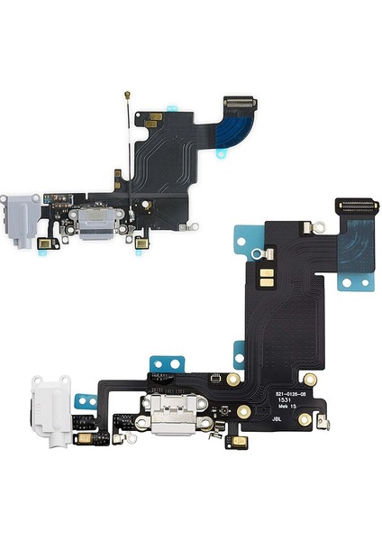 USB Şarj Bağlantı Noktası Dock Bağlantı Flex Kablo + Mikrofon + Kulaklık Ses Jakı Yedek Parça iPhone 6g 6 Artı 6 S Artı (Yurt Dışından)