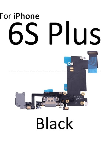 Alt Şarj Bağlantı Noktası Dock iPhone 8 7 6 6 S Artı USB Tak Şarj Konnektörü Mikrofon Kulaklık Ses Jakı Flex Kablo (Yurt Dışından)